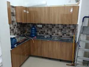 Kitchen in 3 BHK Apartment at Gaur Valerio, Indrapuram – for Sale