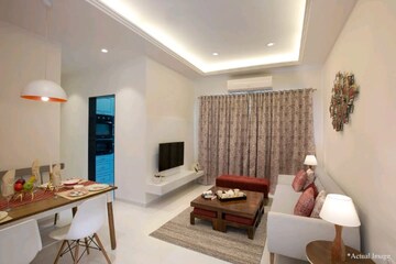Living Room in 2 BHK Apartment at Sheth Zuri, Laxmi Nagar – for Rent