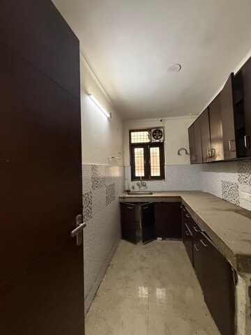 Kitchen in 2 BHK Builder Floor at Chattarpur – for Rent