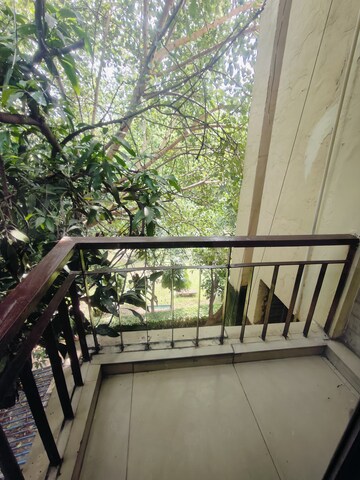 Balcony in 1 BHK Apartment at Boutique Residential Apartments C-220, Malviya Nagar – for Rent