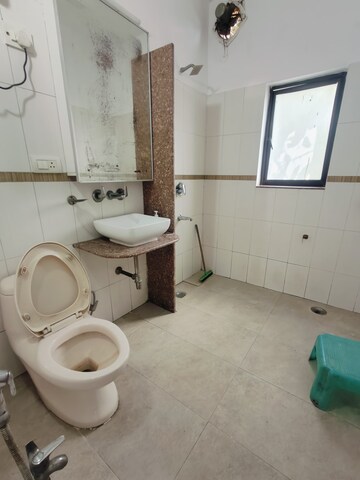 Bathroom in 1 BHK Apartment at Boutique Residential Apartments C-220, Malviya Nagar – for Rent