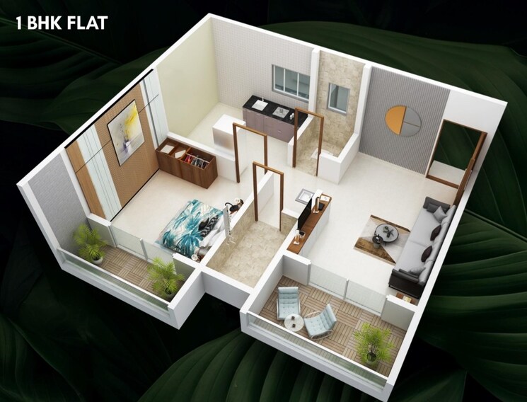 Team Area, ambegaon budruk 1 Bedroom 518 Sq.Ft. Apartment In Ambegaon Budruk Pune 9135579
