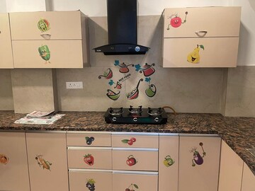 Kitchen in 2 BHK Builder Floor at Sahastradhara – for Rent