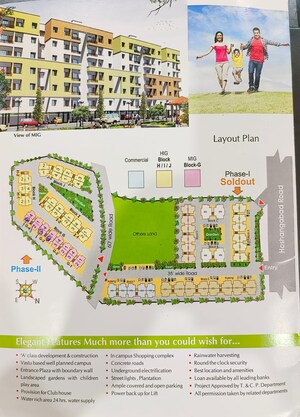 Master Plan in 2 BHK Apartment at Misrod – for Sale