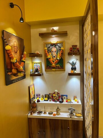 Furnished Amenities in 2 BHK Apartment at Lodha Amara, Kolshet Road – for Rent