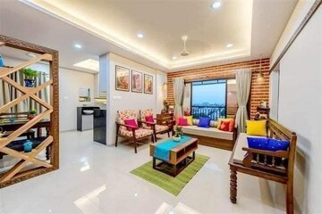 Living Room in 3 BHK Apartment at Andheri West – for Rent