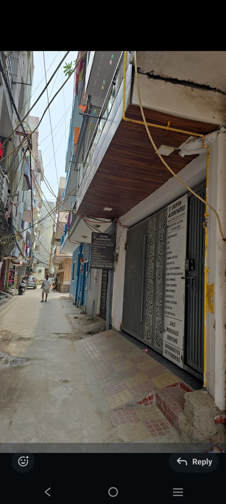 Exterior View, saket 1 Bedroom 450 Sq.Ft. Builder Floor In Saket Delhi 9135659