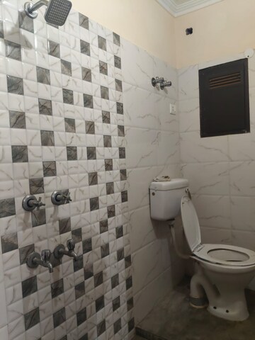Bathroom in 2 BHK Builder Floor at Chattarpur – for Rent