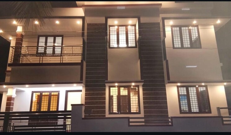 Exterior View, mannuthy 4 Bedroom 1800 Sq.Ft. Independent House In Mannuthy Thrissur 9135696