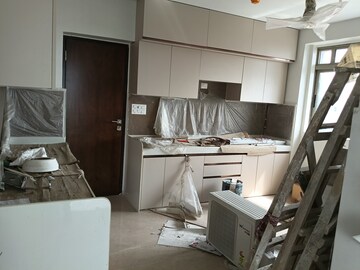 Kitchen in 3 BHK Apartment at Rohan Lifescapes Aquino, Prabhadevi – for Rent