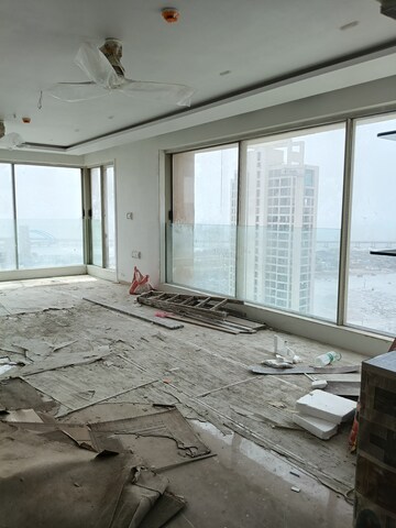 Living Room in 3 BHK Apartment at Rohan Lifescapes Aquino, Prabhadevi – for Rent