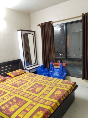 Bedroom in 1 BHK Apartment at Silver Woods Wakad, Wakad – for Rent