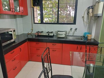 Kitchen in 1 BHK Apartment at Silver Woods Wakad, Wakad – for Rent