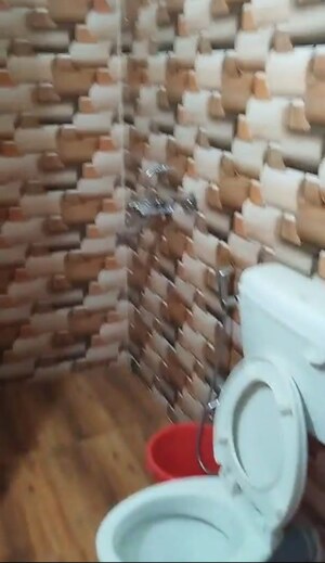 Bathroom in 3 BHK Apartment at New Town – for Sale