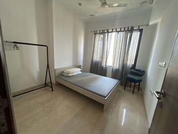 Living Room in 2 BHK Apartment at Lodha Parkside, Worli – for Rent