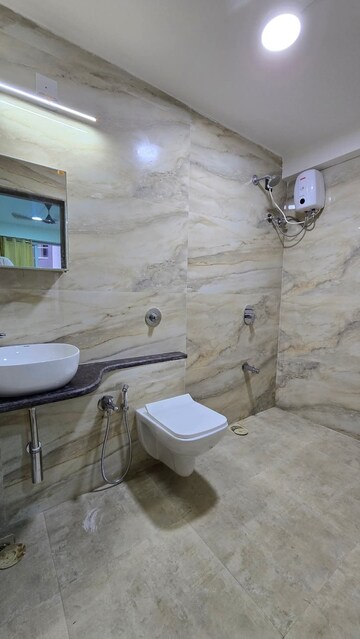 Bathroom in 3 BHK Apartment at Godrej Urban Park, Chandivali – for Rent