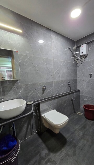 Bathroom in 3 BHK Apartment at Godrej Urban Park, Chandivali – for Rent