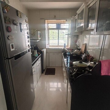 Kitchen in 1 BHK Apartment at Lok Gaurav Society, Chandan Nagar – for Rent
