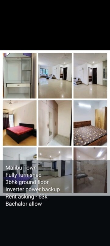 Kitchen in 3 BHK Apartment at Smart World Orchard, Sector 61 – for Rent