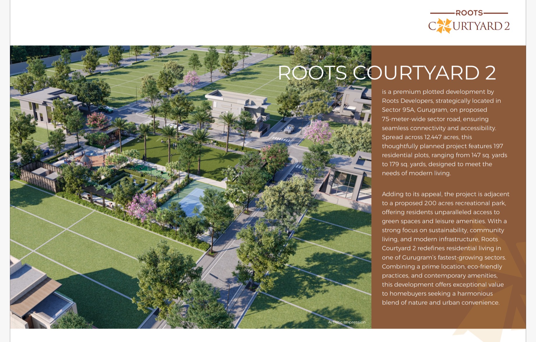 Plot For Sale in GLS Courtyard