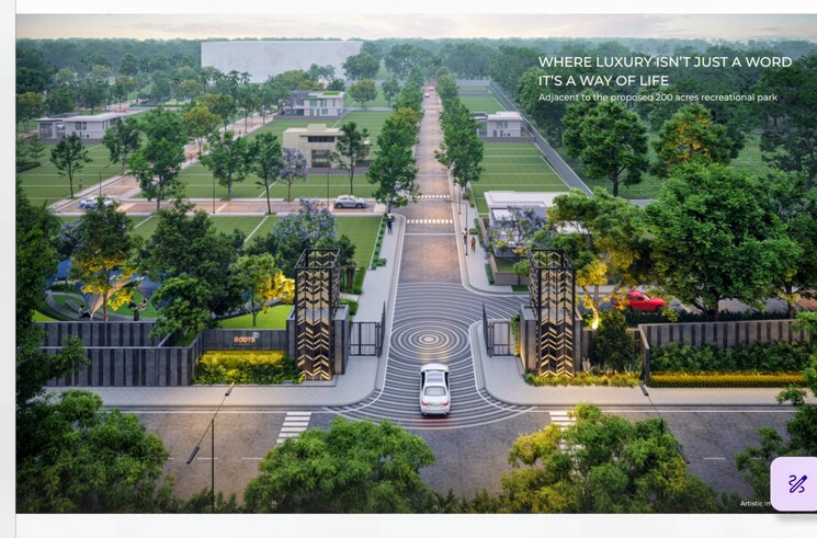 Exterior View, gls-courtyard  179 Sq.Yd. Plot In Sector 95 Gurgaon 9135845