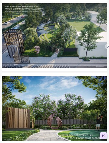  Plot – Exterior View View at GLS Courtyard, Sector 95 - for Sale