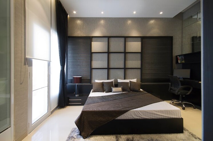 Master Bedroom, sushma-chandigarh-grande 3 Bedroom 1885 Sq.Ft. Apartment In Lohgarh Zirakpur 9135967