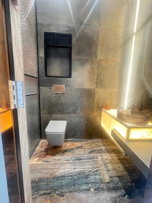 Bathroom in 3 BHK Apartment at Origin Claremont, Goregaon East – for Sale