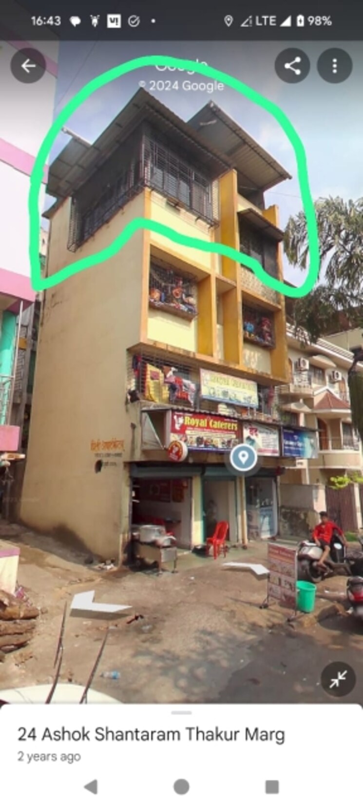 Exterior View, station-view-chs  570 Sq.Ft. Plot In Sanpada Navi Mumbai 9136535