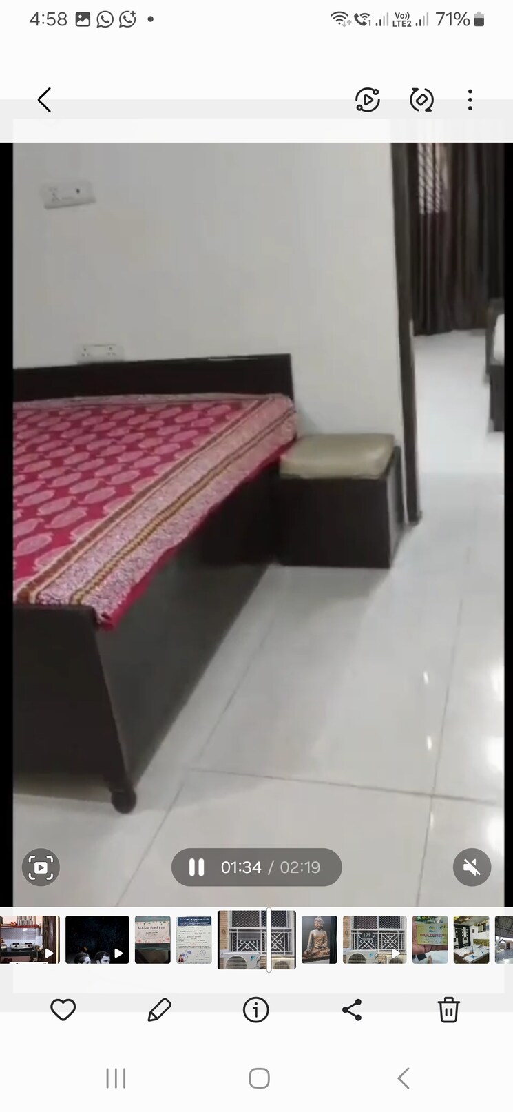 Bedroom, lajpat nagar ii 2 Bedroom 900 Sq.Ft. Builder Floor In Lajpat Nagar ii Delhi 9136574