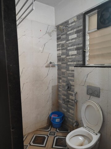 Bathroom in 2 BHK Apartment at Supriya Towers, Aundh – for Rent