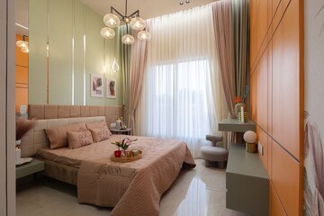 Living Room in 2 BHK Builder Floor at Choice Goodwill Elements, Lohgaon – for Sale