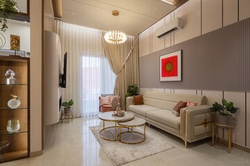 Living Room in 2 BHK Builder Floor at Choice Goodwill Elements, Lohgaon – for Sale