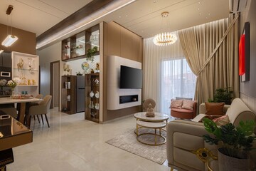 Living Room in 2 BHK Builder Floor at Choice Goodwill Elements, Lohgaon – for Sale
