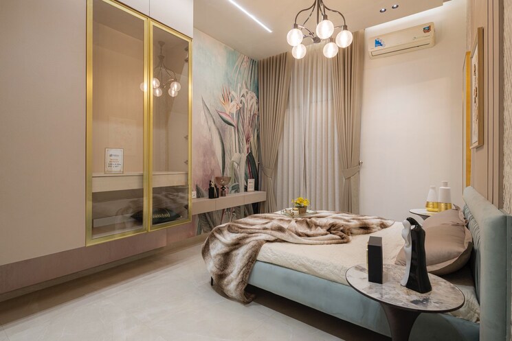 Bedroom, choice-goodwill-elements 2 Bedroom 761 Sq.Ft. Builder Floor In Lohgaon Pune 9136679