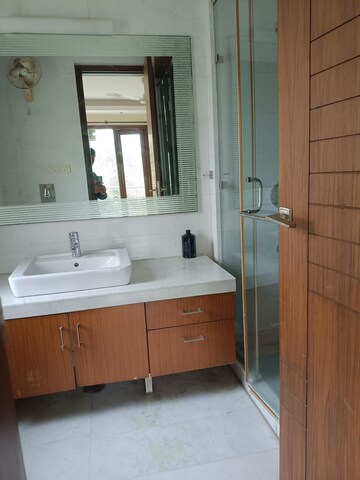 Kitchen in 4 BHK Builder Floor at New Friends Colony – for Rent