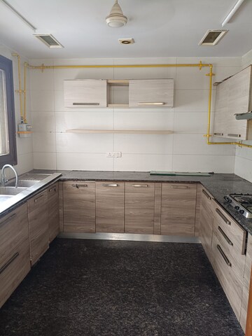 Kitchen in 4 BHK Builder Floor at New Friends Colony – for Rent