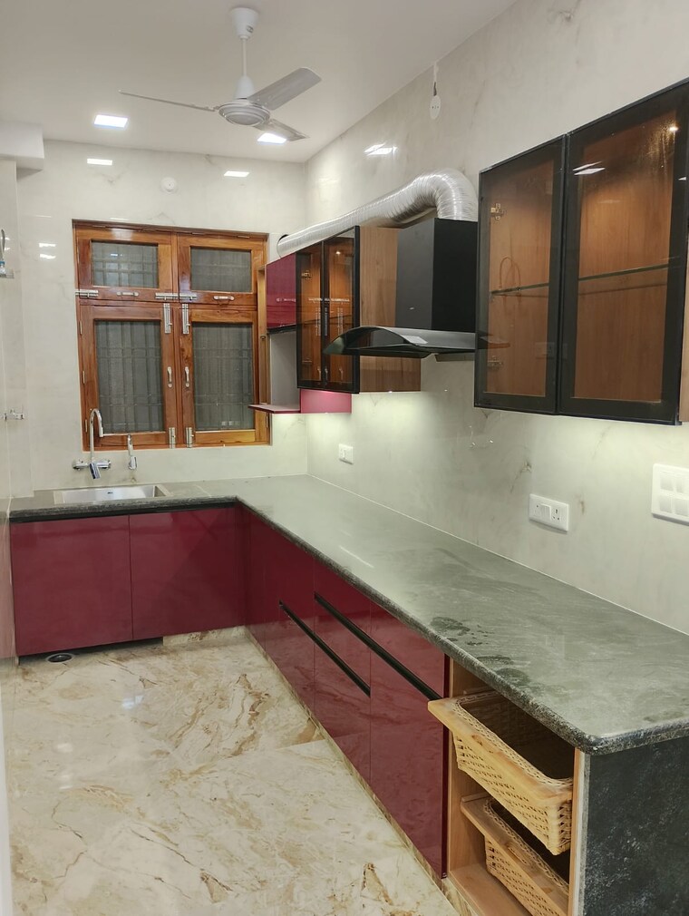 Kitchen, gomti nagar 2 Bedroom 1580 Sq.Ft. Independent House In Gomti Nagar Lucknow 9136669
