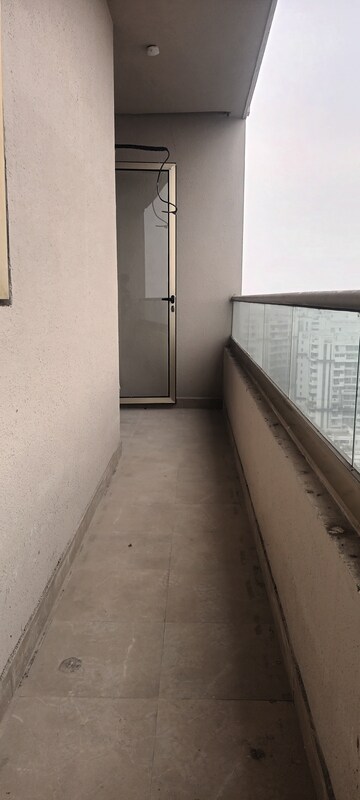 Balcony in 4 BHK Apartment at Ramprastha Greens – for Sale