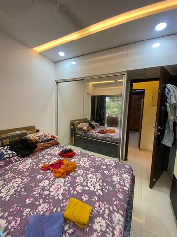 Bedroom in 2 BHK Apartment at Gurukrupa Marina Enclave, Malad West – for Rent