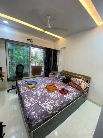 Bedroom in 2 BHK Apartment at Gurukrupa Marina Enclave, Malad West – for Rent