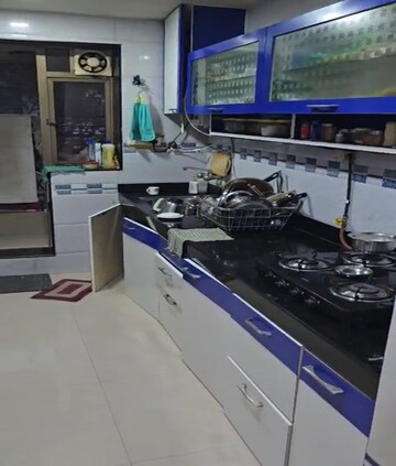 Kitchen in 2 BHK Apartment at Raheja Acropolis, Deonar – for Rent