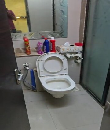 Bathroom in 2 BHK Apartment at Raheja Acropolis, Deonar – for Rent