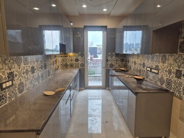 Kitchen in 3 BHK Builder Floor at RWA Apartments Sector 41, Sector 41 – for Rent