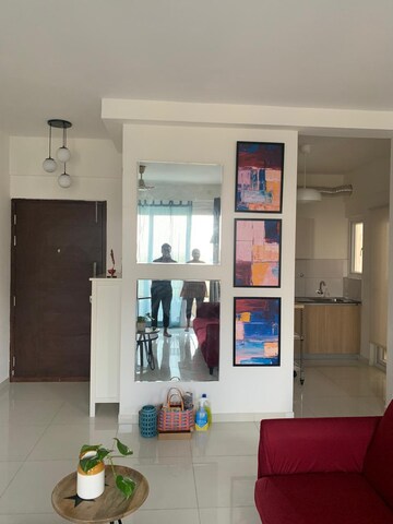 Floor Plan in 2 BHK Apartment at Godrej Aqua, International Airport Road – for Rent