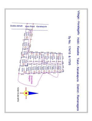  Plot – Map Location View at Kanakapura - for Sale
