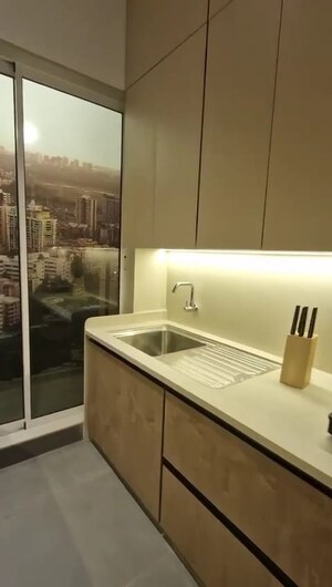 Kitchen in 2 BHK Apartment at Asmi Legacy, Goregaon West – for Sale
