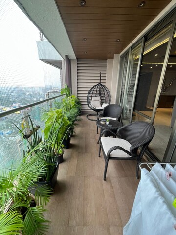 Balcony in 4 BHK Apartment at Supreme Signature Chembur, Chembur – for Rent