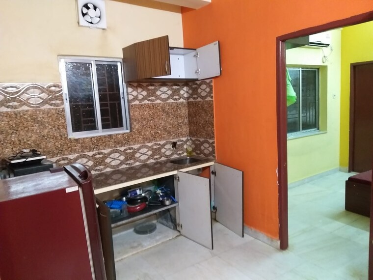 Kitchen, new alipore 2 Bedroom 850 Sq.Ft. Apartment In New Alipore Kolkata 9137128