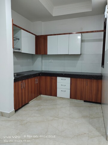 Kitchen in 2 BHK Builder Floor at Palm Residency Chhatarpur, Chattarpur – for Rent